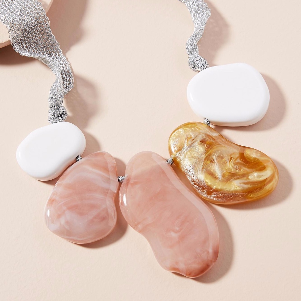 Anthropologie Whisper Bib Necklace